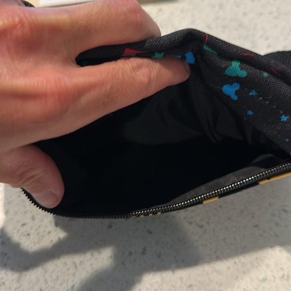 Disney Parks Rainbow Ombré Belt Bag fanny pack attractions snacks icons pride - Picture 3 of 3